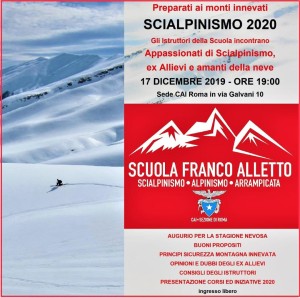 locandina sci alpinismo