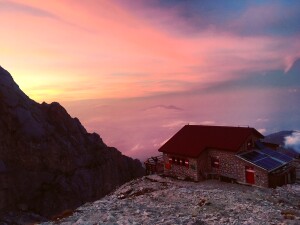 40-Tramonto su tela